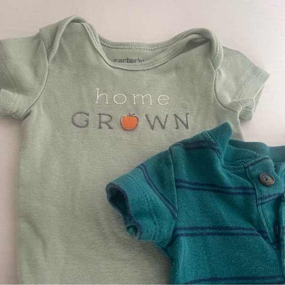 Carter’s  & Just for You brand | Newborn Onesies| Baby Boy Clothes - Picture 11 of 14
